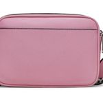 Karl Lagerfeld Paris Maybelle Camera Crossbody Bag with Bag Charm in Pink NEW Photo 2