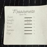 Ann Taylor NWT  Loft Wool Blend Pinstriped Pencil Straight Mini Skirt  8 Black Photo 7