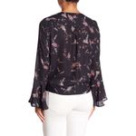 Parker NWT  Floral Wrap Top Photo 1