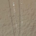 Letter H Necklace Silver Photo 0