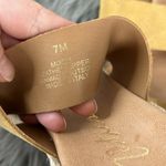 EUC Matisse Yellow Strappy Sandal Slides sz 7 Photo 3