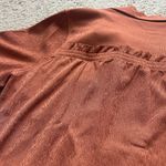 Athleta Orange Echo Collared Top Photo 3