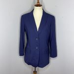 MM.LaFleur  Carson Blazer Deep Indigo Blue‎ Sz 10 Photo 1