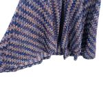 Maeve Anthropologie  Drop Waist Zig Zag Swing‎ Dress Size S Dark Blue Multicolor Photo 6