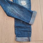 ZARA  Mid Rise Boyfriend Distressed Jeans Photo 2
