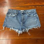 AGOLDE Parker Vintage Denim Distressed 2.5” Cut-Off Jean Shorts - Size 31 Photo 2