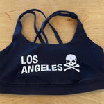 Lululemon  soul cycle Los Angeles skull energy‎ sports bra Size 8 Black Photo 0