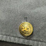 Tommy Hilfiger  Navy Military Band Jacket Gold Buttons Cropped Size Medium Photo 8