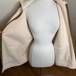 Madewell Re Sourced Fleece Hooded Zip Jacket Womens XL Beige Sherpa Photo 5