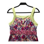 Hanna Andersson Womens Floral Midi Sundress Size 10 Sleeveless Pink Photo 2