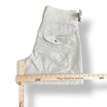 Banana Republic  Linen Blend High Rise Pleated Shorts Size 6 Belted Beige‎ NWT Photo 4