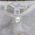 Twine & String NWT-dainty lace/ruffle top Photo 6