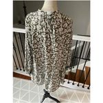 Elizabeth and James  Leopard Print Button Front Tiered Mini Dress Womens Size S Photo 4