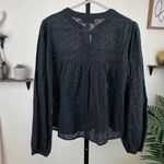 Lost + Wander  Mystery Love Peasant Top Black Photo 2