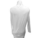 Athleta Women's White Stretch Lightweight Long Sleeve Athletic Top T Shirt Sz M Photo 2