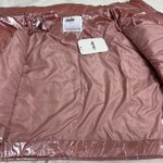 Elodie cropped quilted puffer jacket shimmering dusty rose size M NWT Photo 10
