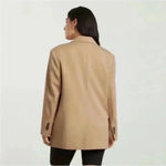 Everlane New with tags  The 80s Blazer Ash Brown in size 00 Photo 10