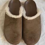 Jenni Kayne  Brown Shearling-Lined Slippers Photo 0