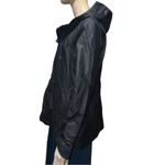 Athleta  Women’s Size XL Navy Blue Outbound Waterproof Hooded Rain Coat Jacket Photo 3