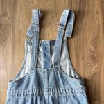 ZARA Denim Button-Down Overall Dress Size Small Photo 8