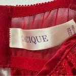 Cacique  Lingerie Babydoll Plunge Red Nightgown Underwire Plus Size 22/24 Photo 3