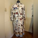 ZARA ITALIAN FABRIC Long Cardigan Kardigan Kimono Bunga Wanita M/L Photo 10