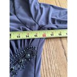 Adrianna Papell  Beaded Gown Ruched Waist Elbow Sleeve Mother Of The Bride FLAW Photo 6