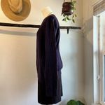 Banana Republic  Purple Merino Wool V Neck Pullover Sweater Unisex Size Large Photo 2