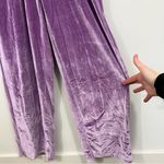 Fabletics  Velour Zip Up Wide Leg Onesie in Bright Lilac Size XS Photo 4