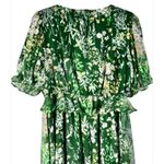 LC Lauren Conrad  Floral Green Midi Dress Photo 3