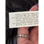 ZARA  Black Shiny Faux Leather Puffer Jacket Photo 4