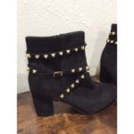 Catherine Malandrino New  Royalie Bootie Black Boots Size 7 Photo 3