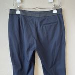 golfino womens golf Pants 8 Navy Blue Gold Trouser Classic Elegant Nautical Clas Photo 6