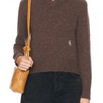 Sporty and rich cashmere Brown V Photo 0
