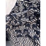 Crown & Ivy Crown & Ivy Curvy 1X Tank Top Navy Blue White Elephant Print Sleeveless Photo 7