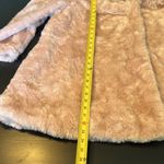 Roaman’s blush, pink, faux fur jacket Size 24 Photo 6