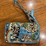 Vera Bradley Bali Blue All in One Floral Wristlet Photo 0