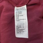 Abercrombie & Fitch Red Sleeveless V-Neck A-Line Midi Dress Photo 3