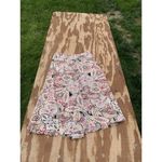 Joyous & Free Sz M Halter Dress Retro Paisley‎ Floral pink black summer spring Size M Photo 4