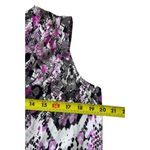 Inc international Concepts Purple & Black Sleeveless Women's Top Large | 49-39 Photo 4