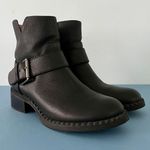 Gentle Souls by Kenneth Cole Best Slit Moto 2 Black Leather Ankle Boots Photo 1