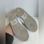 Nike White Court Vision Woman’s Low Top Athletic Trendy Streetwear Shoes Sz 9.5 Photo 5