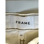 Frame Jeans Le Slouch Ivory Low-Rise Straight Leg In Ecru Size 28 NWT $248 Photo 4