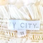 Ivy City Co Cloud Nine Sparkle Cream Textured Smocked Dress. Size 1X Photo 9