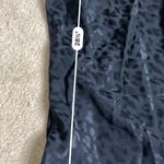 Topshop Petite Leopard Print Black Mini Slip Dress Photo 3