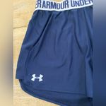 Under Armour Women’s Sz M? Navy/White Play Up 2.0 Shorts Photo 5