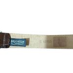 Brighton Vintage Brown Leather  Belt Western Photo 5