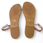 Badgley Mischka New | 10 | Slide Sandals Flats Tonal crystal rose gold Bridal Photo 2