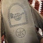 Dr. Martens Doc  Vintage Rare Y2k Chunky Leather Platform Lug Fisherman Sandals Slip On Criss Cross Men 8 Women 10 Photo 2