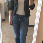 Candie's Black Cropped Blazer  Photo 0